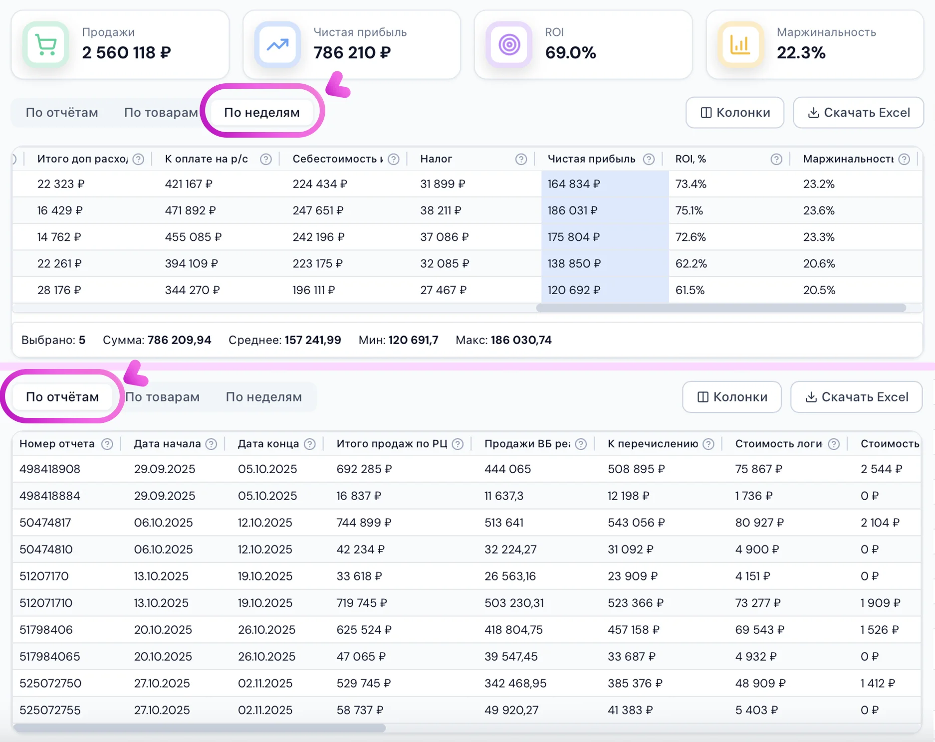 Оцифровка магазина Wildberries